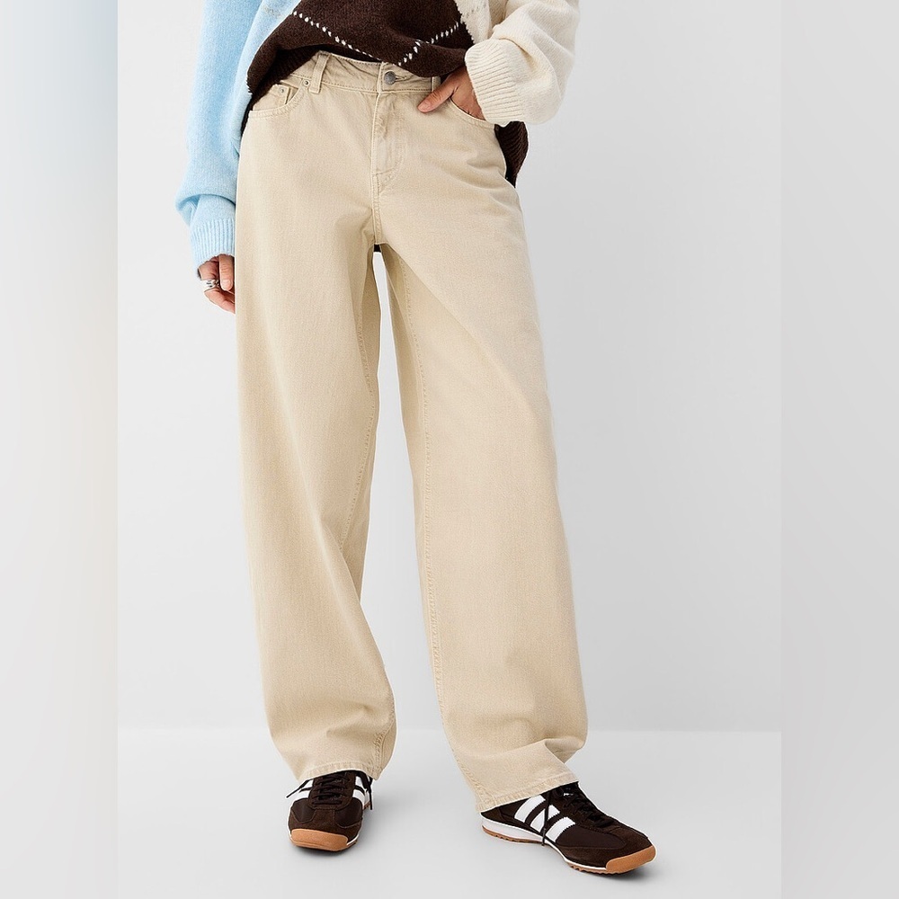 Ralph Lauren | 12 | Beige Wide-Leg Pants